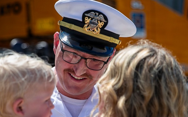 USS Tripoli (LHA 7) Returns to Sasebo, Japan