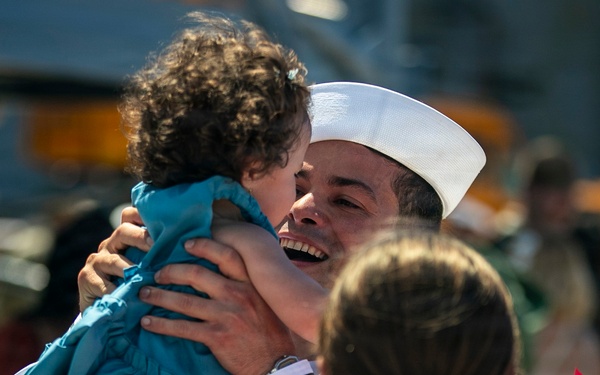 USS Tripoli (LHA 7) Returns to Sasebo, Japan