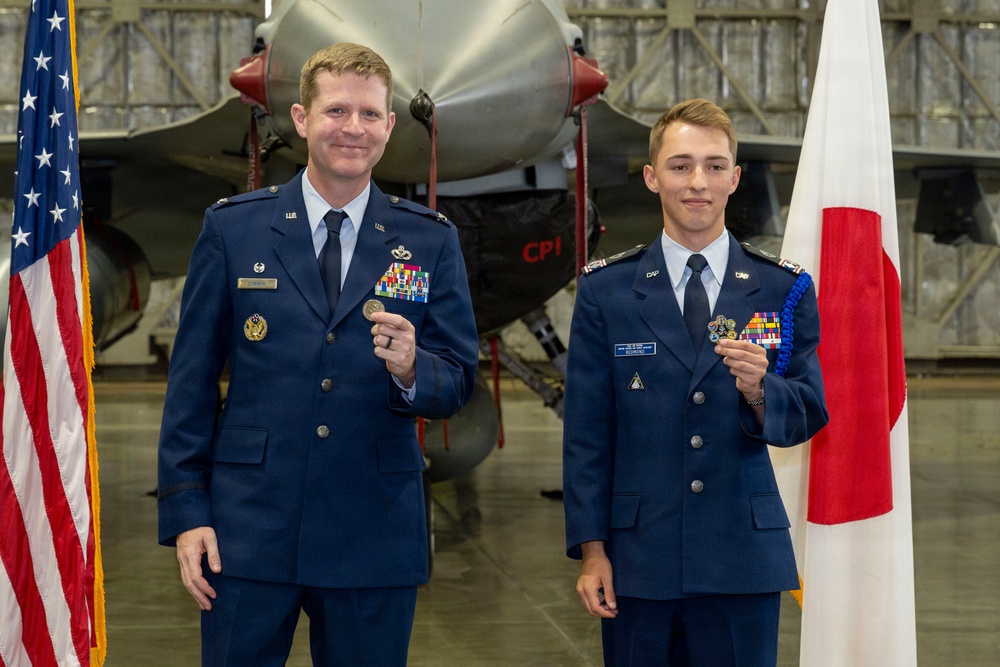 Civil Air Patrol cadet recognized with Spaatz Award at Misawa
