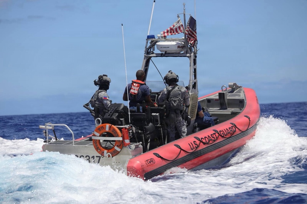 PCG BRP Gabriela Silang Completes Multinational Maritime Interdiction Exercise During RIMPAC 2026