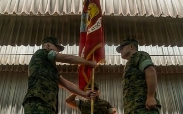 Lt. Col. Suetos relinquishes command during VMFA-232 change of command