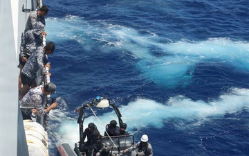 PCG BRP Gabriela Silang Completes Multinational Maritime Interdiction Exercise During RIMPAC 2026