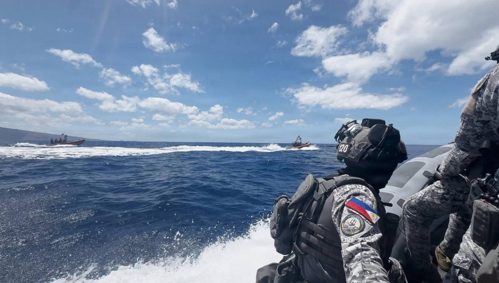 PCG BRP Gabriela Silang Completes Multinational Maritime Interdiction Exercise During RIMPAC 2026