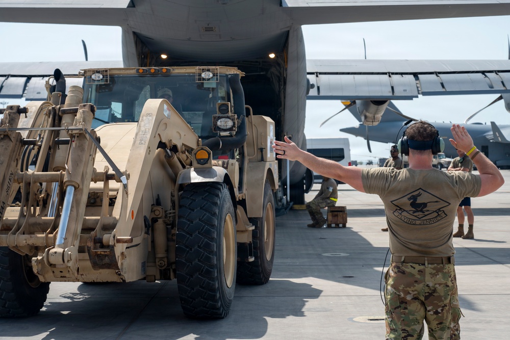 75th EAS: Delivering supplies and equipment across the AOR