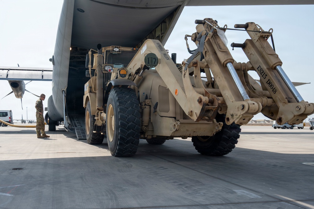 75th EAS: Delivering supplies and equipment across the AOR