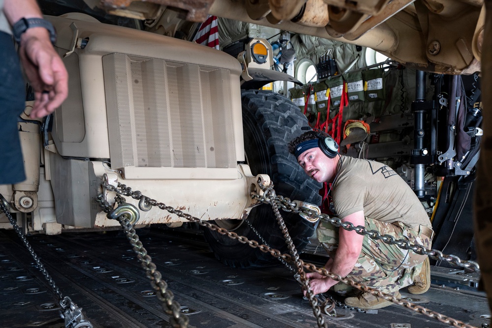 75th EAS: Delivering supplies and equipment across the AOR