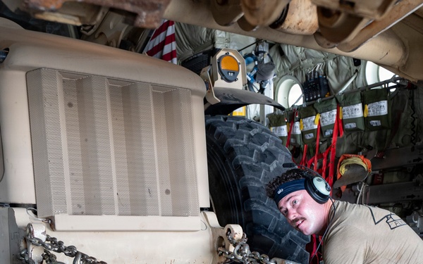 75th EAS: Delivering supplies and equipment across the AOR