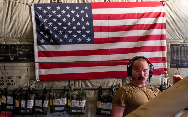 75th EAS: Delivering supplies and equipment across the AOR