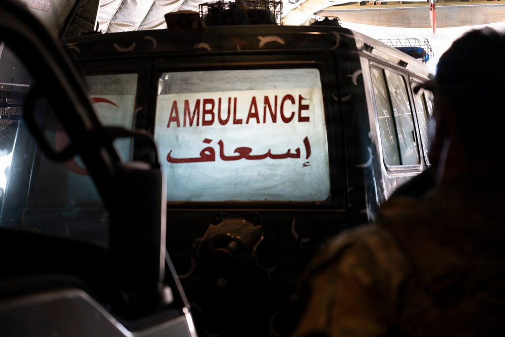 75th EAS: Delivering supplies and equipment across the AOR