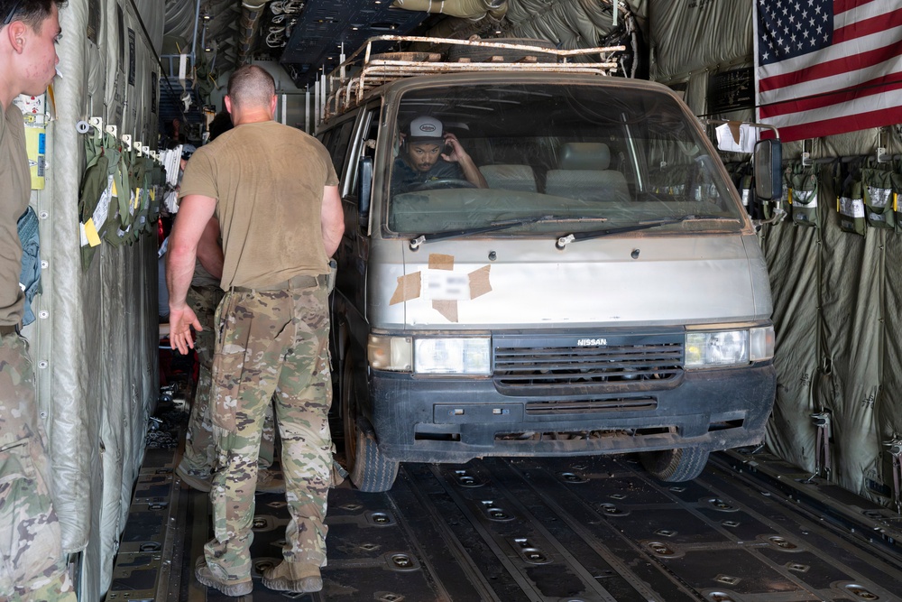 75th EAS: Delivering supplies and equipment across the AOR