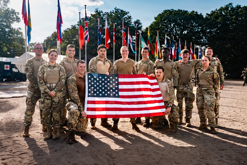 Incirlik Airmen participate in the world's largest multi-day marching event