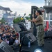 Pacific Partnership Band holds concert in Pandan, Indonesia
