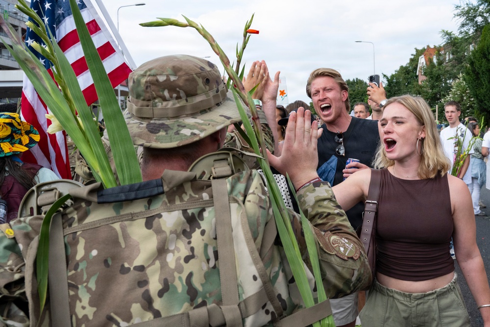 Incirlik Airmen participate in the world's largest multi-day marching event