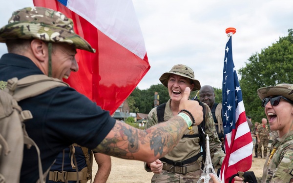 Incirlik Airmen participate in the world's largest multi-day marching event