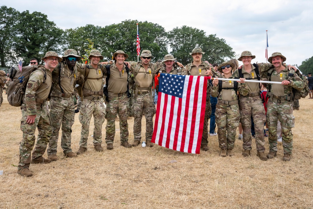 Incirlik Airmen participate in the world's largest multi-day marching event