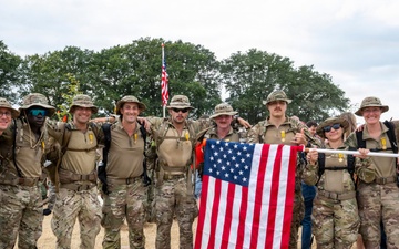 Incirlik Airmen participate in the world's largest multi-day marching event