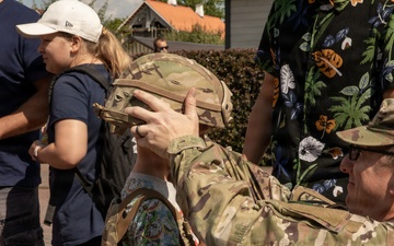 U.S. Army Soldiers participate in Võru Children’s Festival