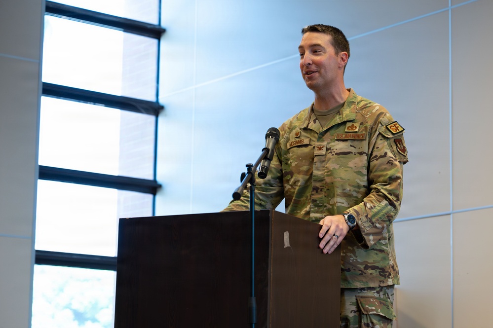 39th Security Forces Squadron assumption of command ceremony