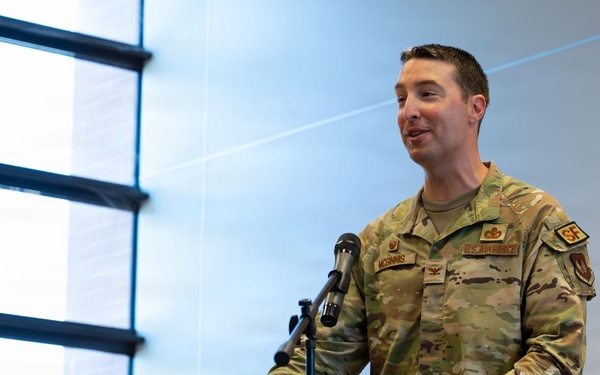 39th Security Forces Squadron assumption of command ceremony