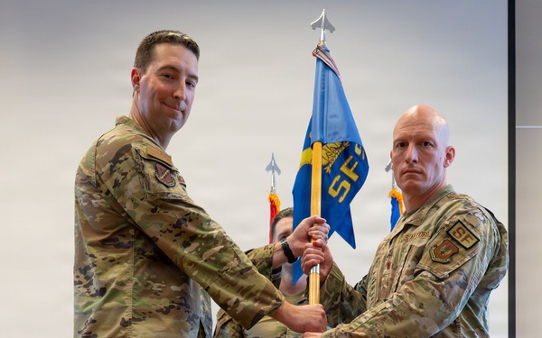 39th Security Forces Squadron assumption of command ceremony