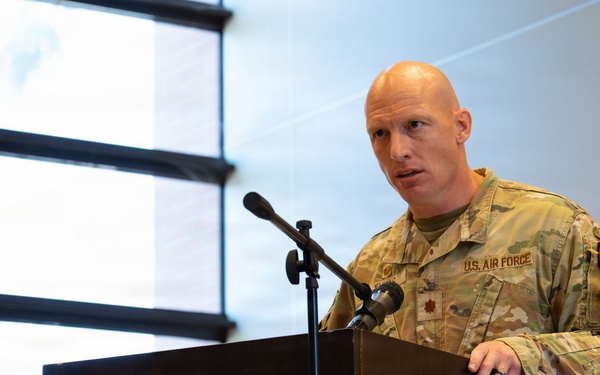 39th Security Forces Squadron assumption of command ceremony