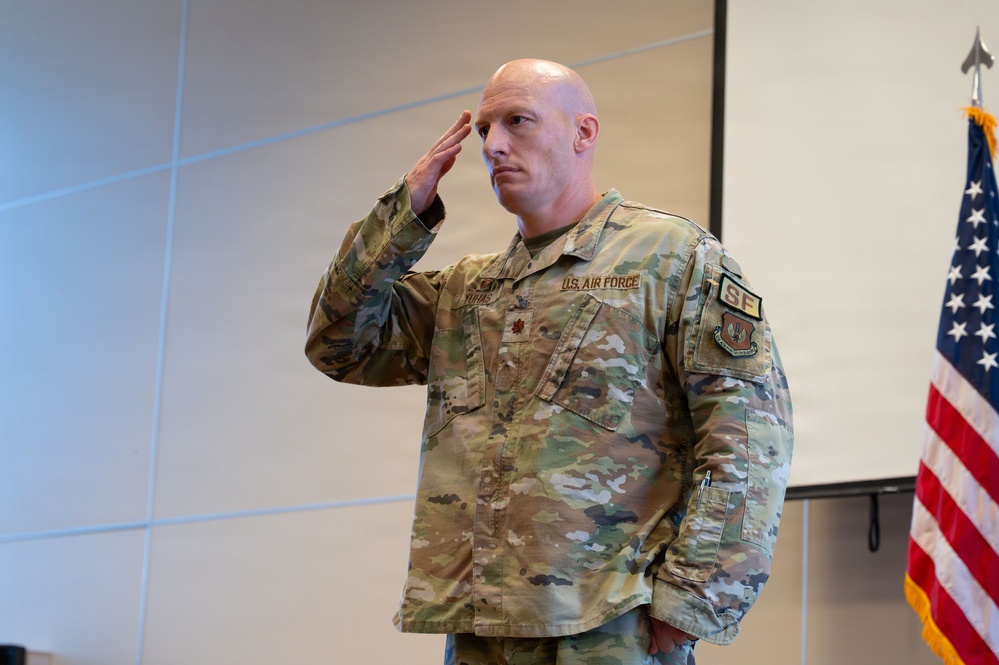 39th Security Forces Squadron assumption of command ceremony