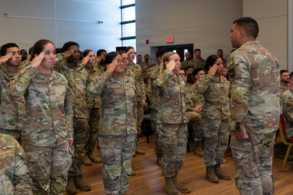 39th Security Forces Squadron assumption of command ceremony