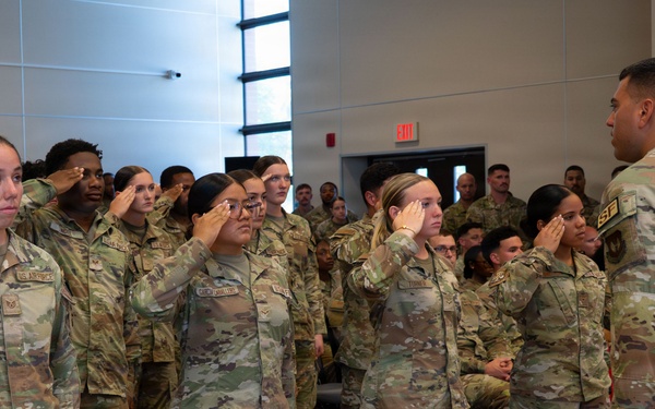 39th Security Forces Squadron assumption of command ceremony