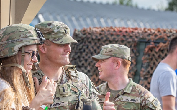 Military Police Soldiers showcase equipment at Kaunas Air Show