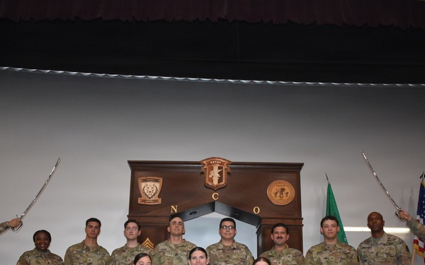 Veterinary Readiness Activity Italy welcomes newest noncommissioned officers during induction ceremony