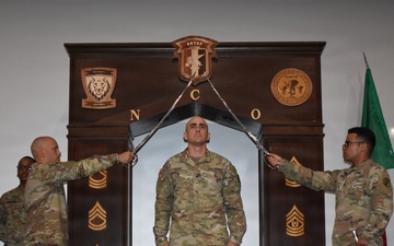 Veterinary Readiness Activity Italy welcomes newest noncommissioned officers during induction ceremony