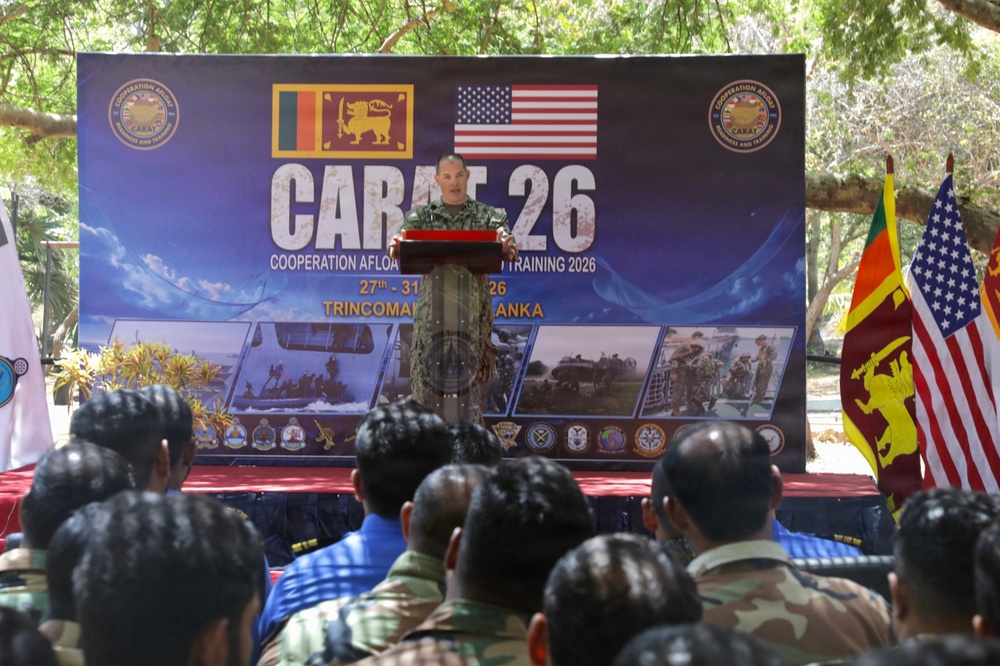 U.S., Sri Lanka Navy kick off 6th iteration of CARAT Sri Lanka