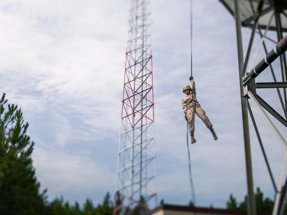 Bravo Company Rappel Tower