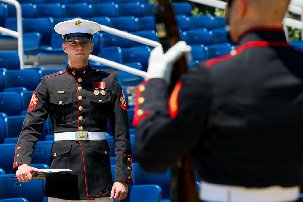 Color Guard Ceremonial Drill School Evaluations