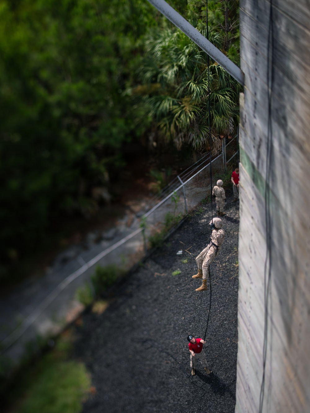 Bravo Company Rappel Tower