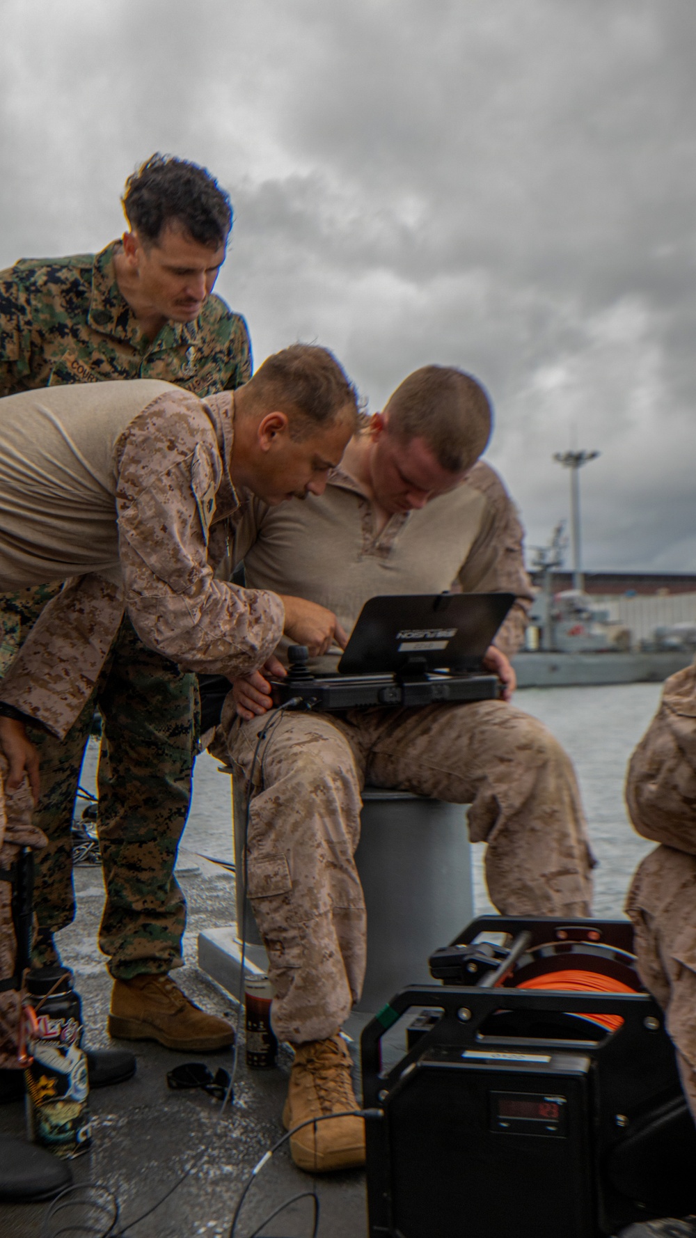 U.S. Marines Conduct Unmanned Vehicle Operations During CJLOTS 2026