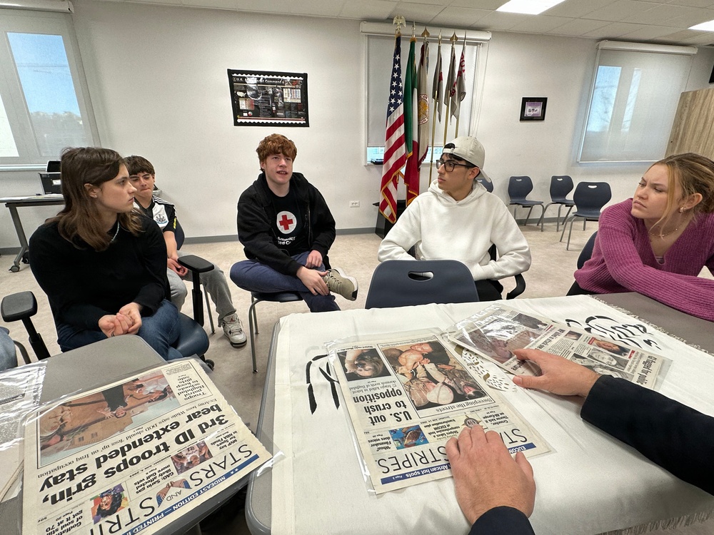 Vicenza student selected for national Red Cross summit after researching war reporting