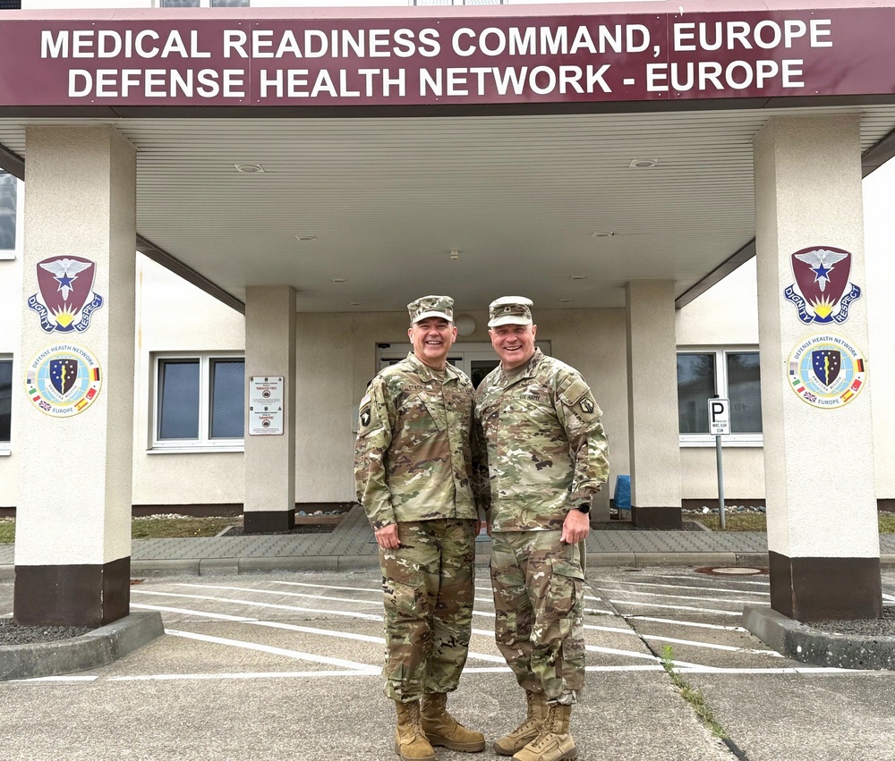 Medical Readiness Command, Europe hosts meeting with 7th Mission Support Command