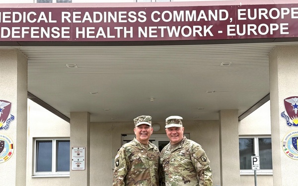 Medical Readiness Command, Europe hosts meeting with 7th Mission Support Command