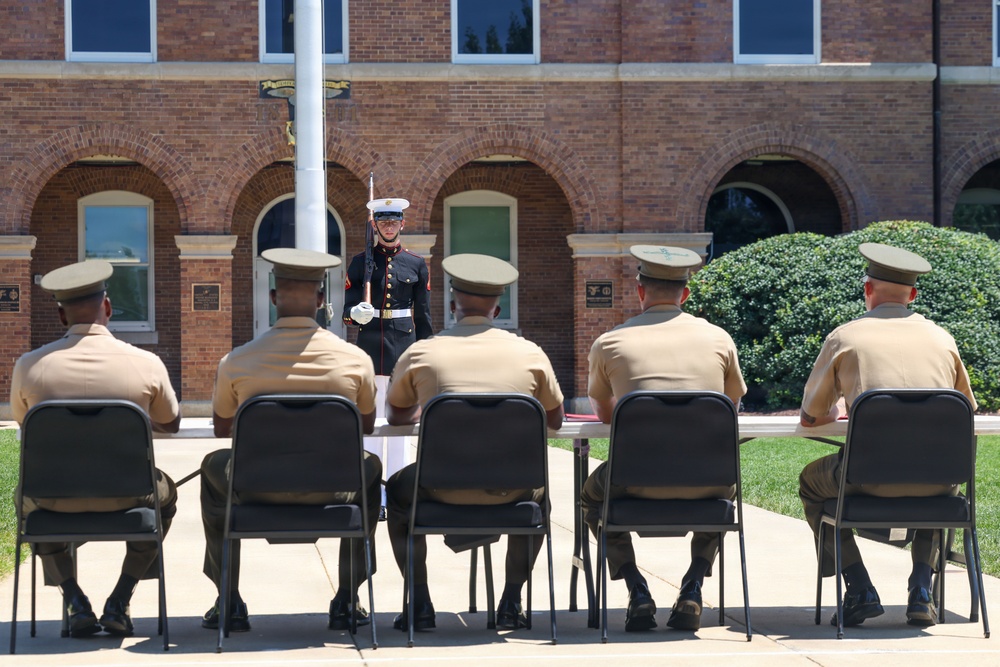 Color Guard Ceremonial Drill School Evaluations