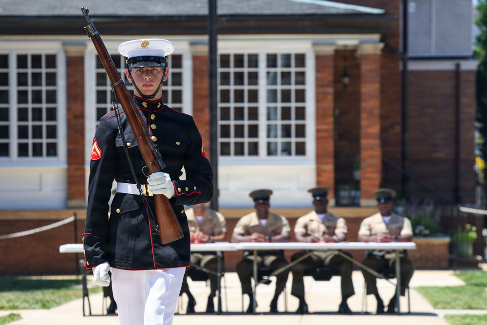 Color Guard Ceremonial Drill School Evaluations