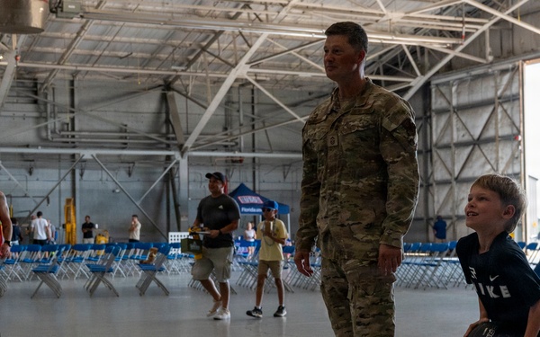 Operation DEMO gives military children hands-on look at deployment homecomings.
