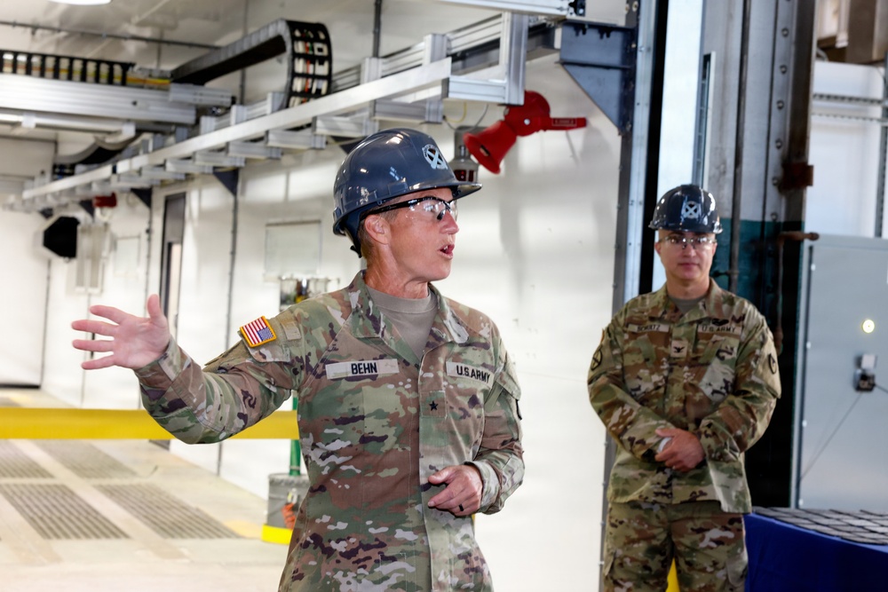 U.S. Army Watervliet Arsenal Paint Booth Ribbon Cutting