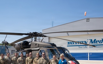 Ready When Called: Mass Guard Flight Medics Train with Boston MedFlight