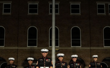 SMMC Hosts Enlisted Evening Parade at Marine Barracks Washington