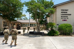 Northwest Florida Junior ROTC groups attend Summer Leadership School at Hurlburt Field