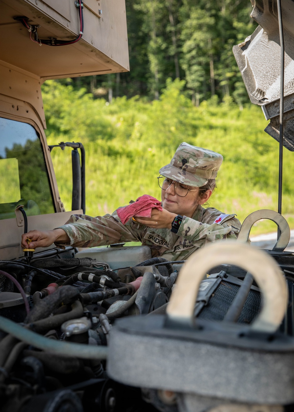 Connecticut Army National Guard Medic Supports National Jamboree Mission