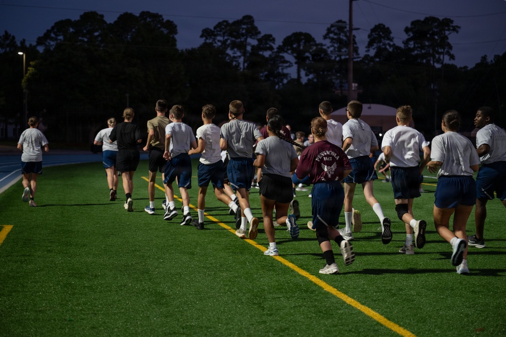 Hurlburt hosts Summer Leadership School for eight local Junior ROTC groups
