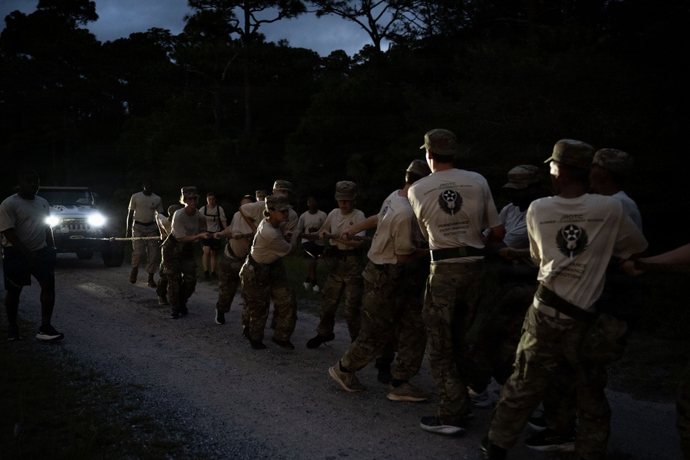 Hurlburt hosts Summer Leadership School for eight local Junior ROTC groups