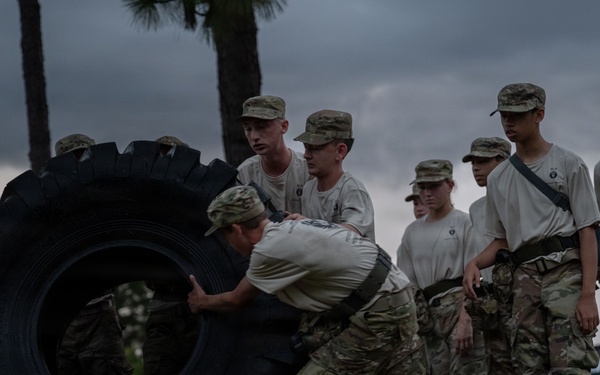Hurlburt hosts Summer Leadership School for eight local Junior ROTC groups
